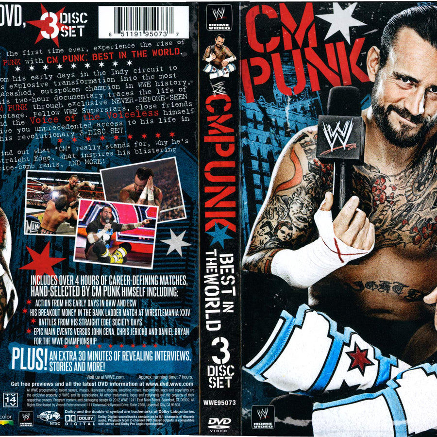 cm punk best in the world DVDs & Videos Pwcatalog