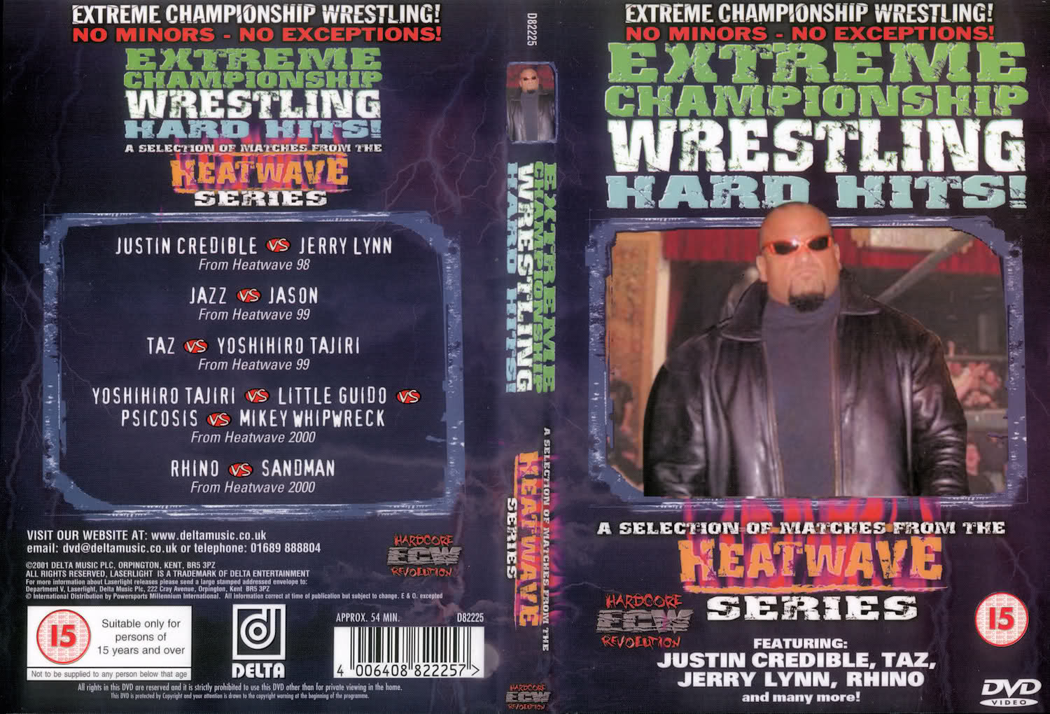 Ecw extreme championship wrestling hard hits heatwave series – PW Catalog