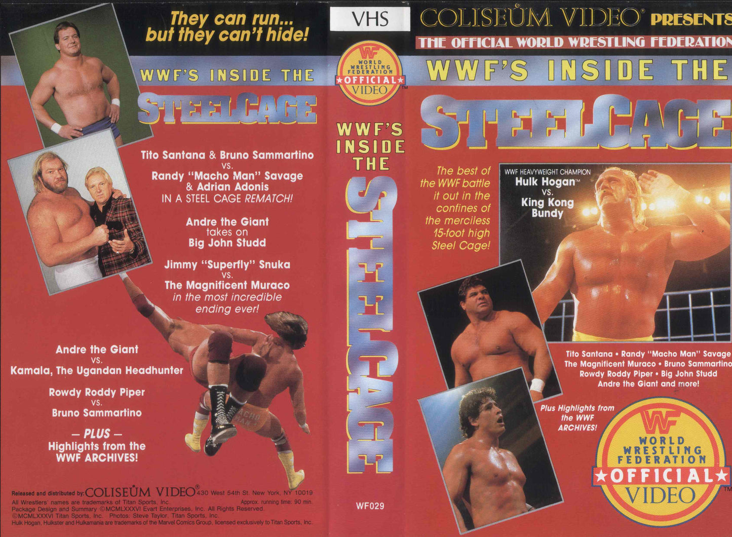 inside the steel cage PW Catalog