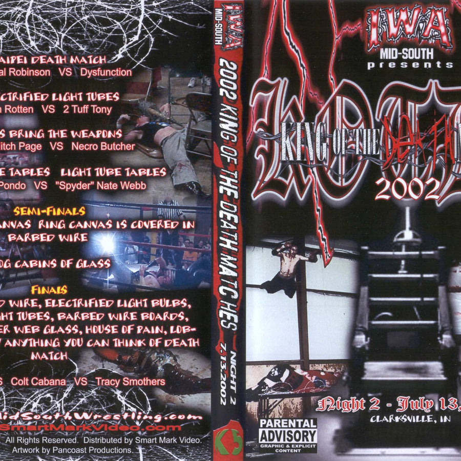 king of deathmatches 2002 night 2 DVDs & Videos Pwcatalog
