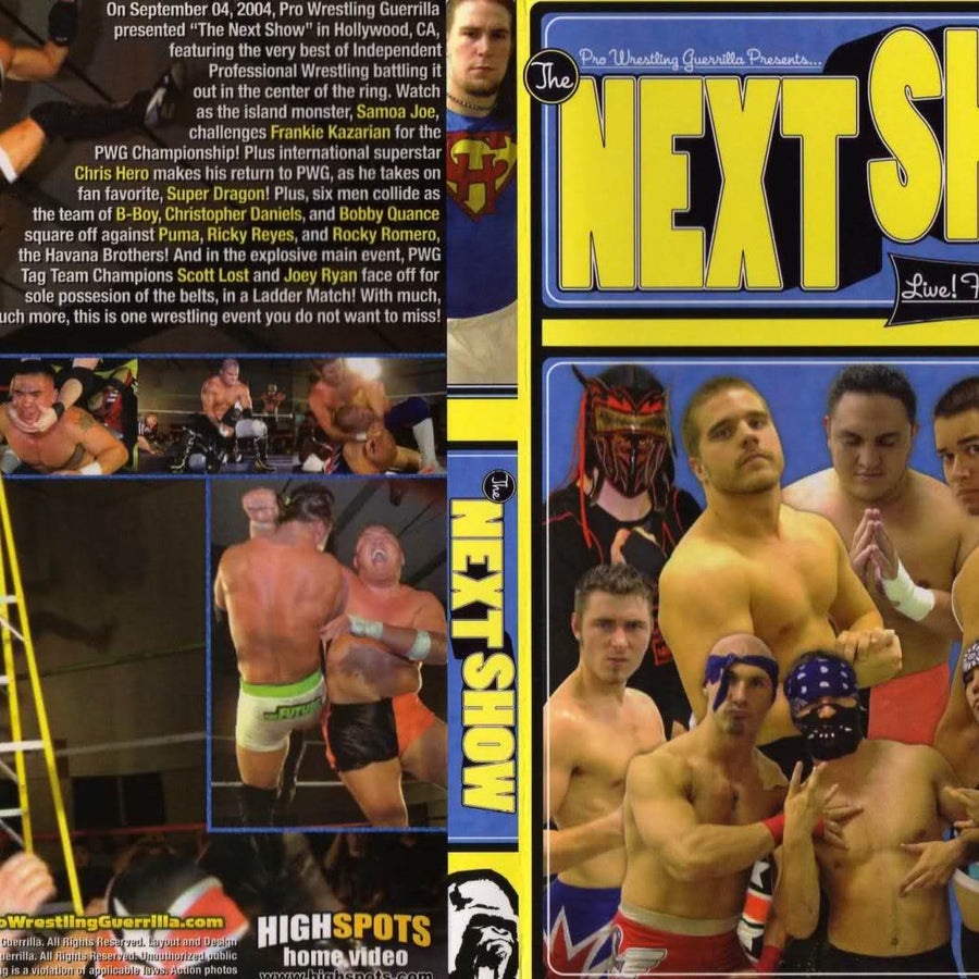 next show 2004 DVDs & Videos Pwcatalog