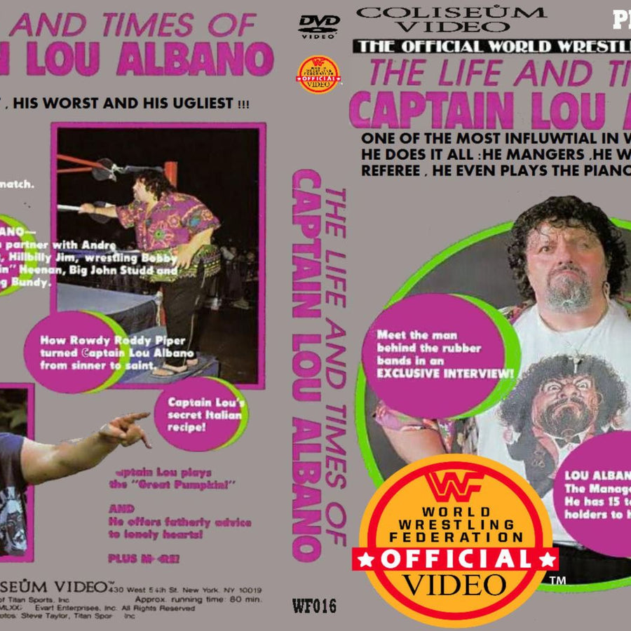 the life and times of captain lou albano DVDs & Videos Pwcatalog