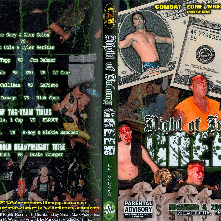 night of infamy greed DVDs & Videos Pwcatalog