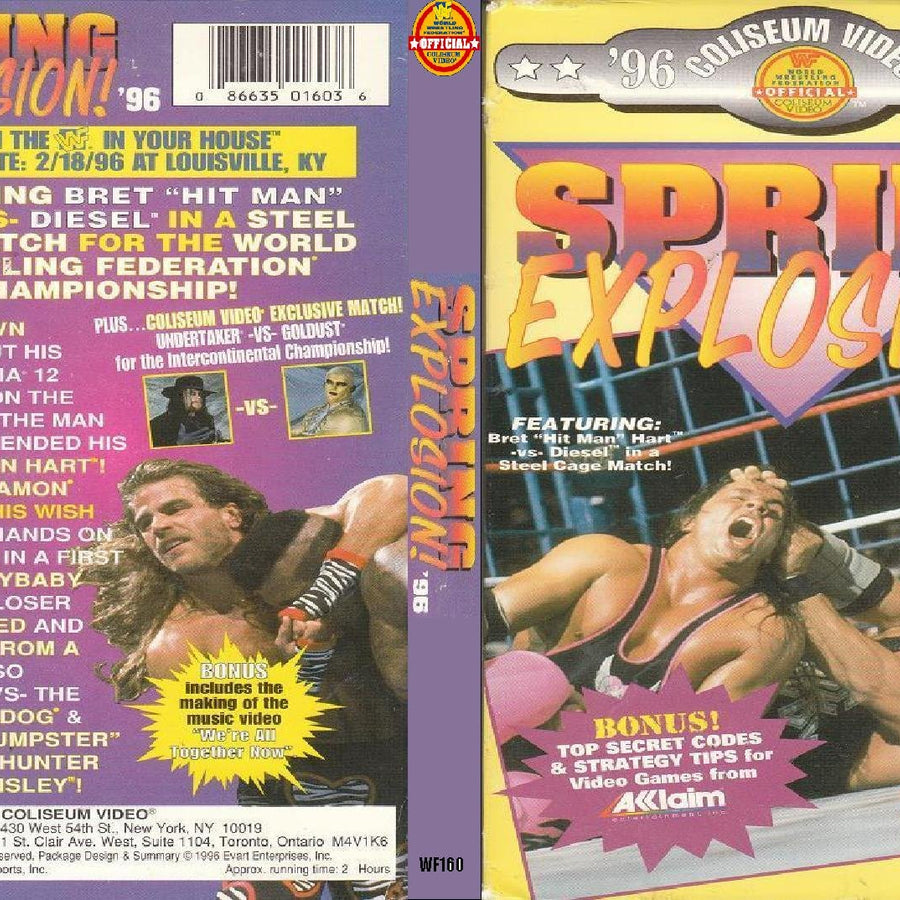 spring explosion 96 DVDs & Videos Pwcatalog