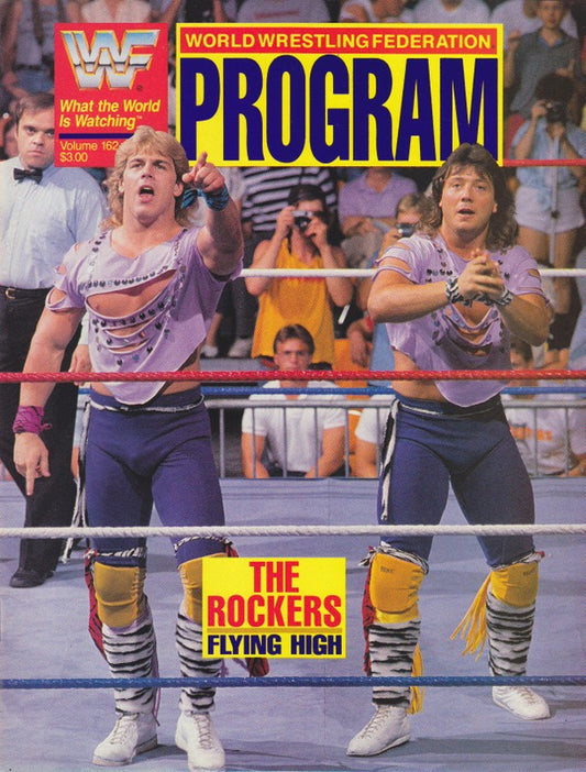WWF Wrestling Program Volume 162 Magazine PWcatalog
