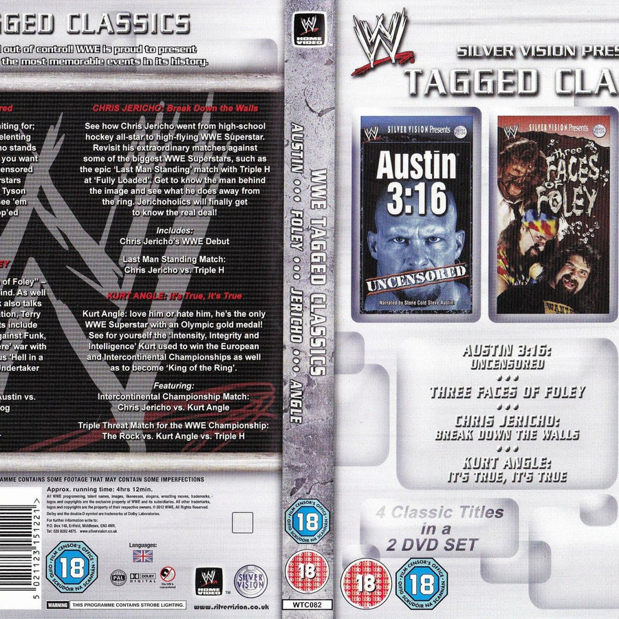 austinfoleyjerichoangle DVDs & Videos Silver vision exclusive