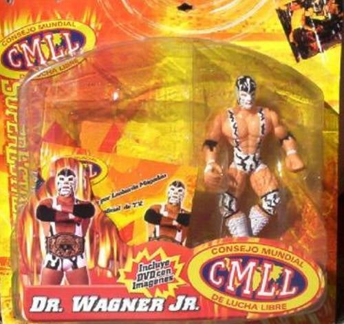 CMLL Hag Distribuidoras 6.5" Super Estrellas 1 Dr. Wagner Jr. [With DVD]