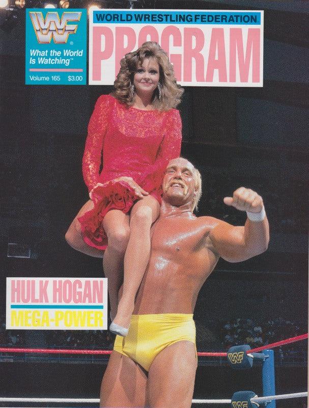 WWF Wrestling Program Volume 165 Magazine PWcatalog