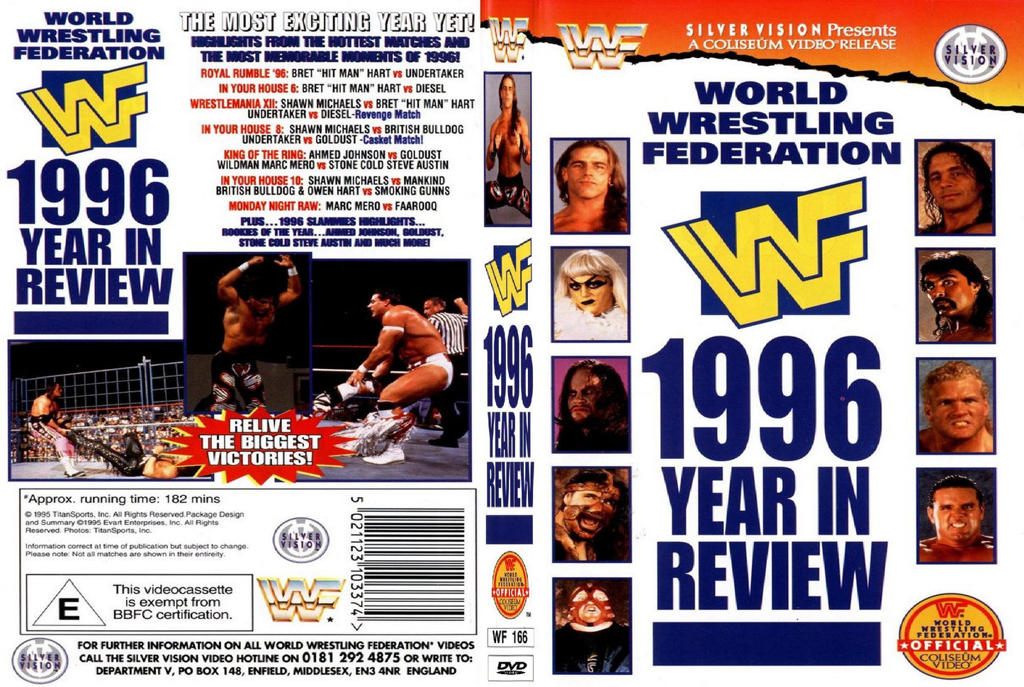 1996 years in review DVDs & Videos Pwcatalog