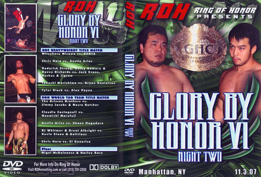 glory by honor vi night two DVDs & Videos Pwcatalog