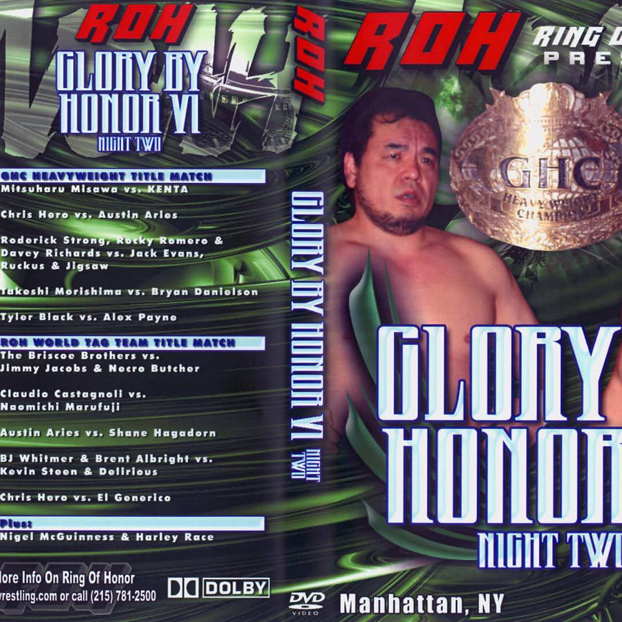 glory by honor vi night two DVDs & Videos Pwcatalog