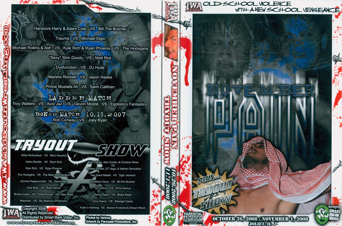 november pain tryout show DVDs & Videos Pwcatalog