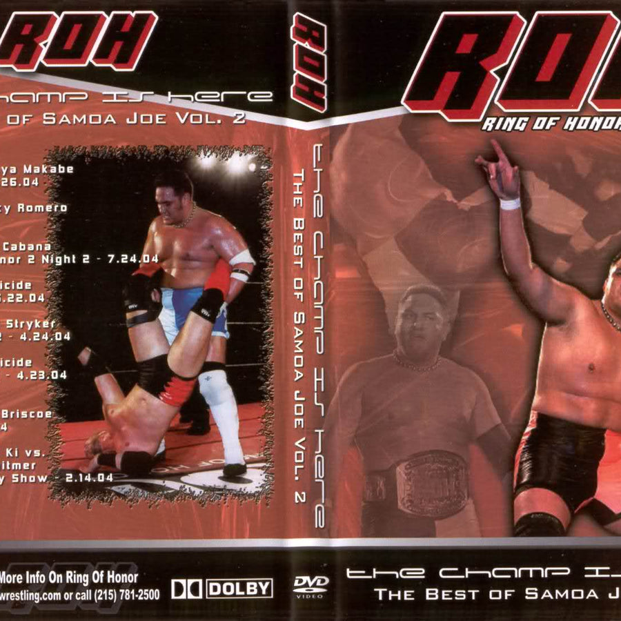 the champ is here the best of samoa joe vol2 DVDs & Videos Pwcatalog