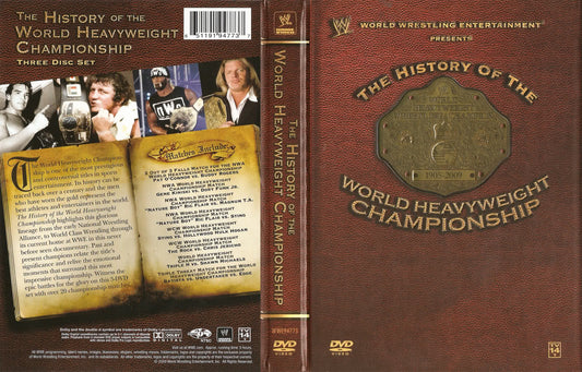 the history of the world heavyweight championshi DVDs & Videos Pwcatalog