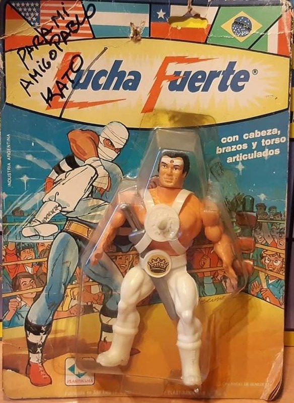 Plastirama Lucha Fuerte Kato, El Gran Ninja Blanco Variant
