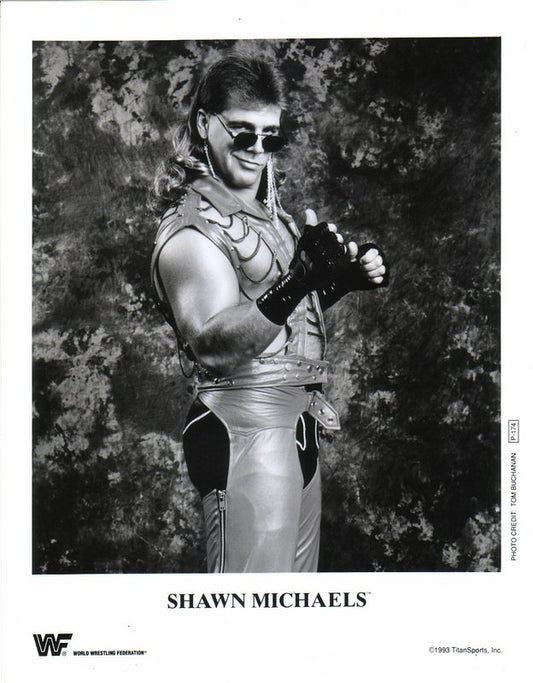 1993 Shawn Michaels P174 b/w