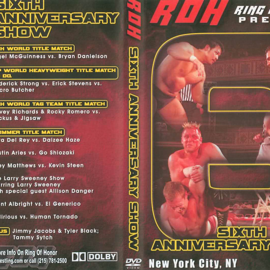 sixth anniversary show DVDs & Videos Pwcatalog