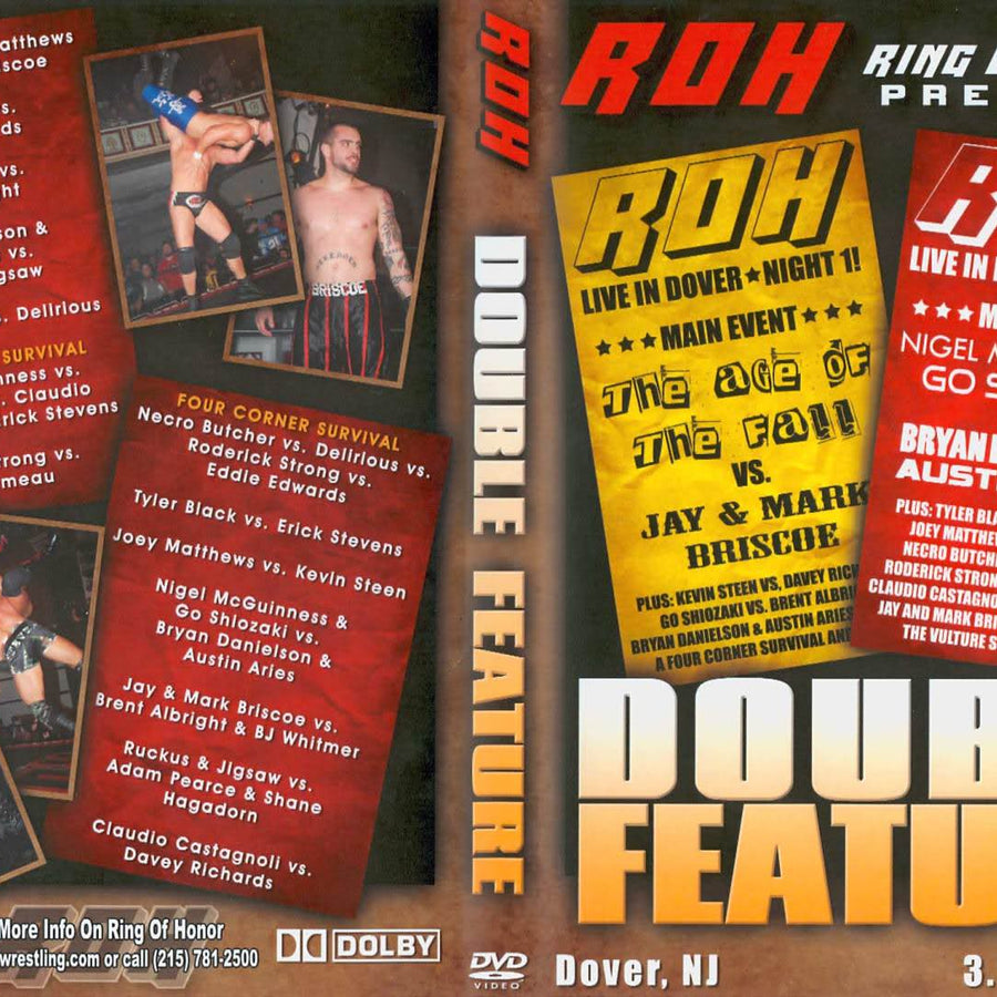 double feature night one two DVDs & Videos Pwcatalog