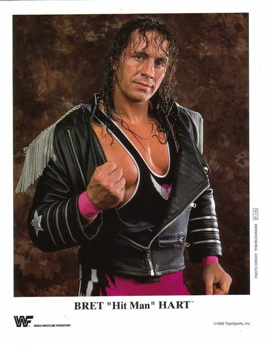 1993 Bret "Hitman" Hart P178a Color
