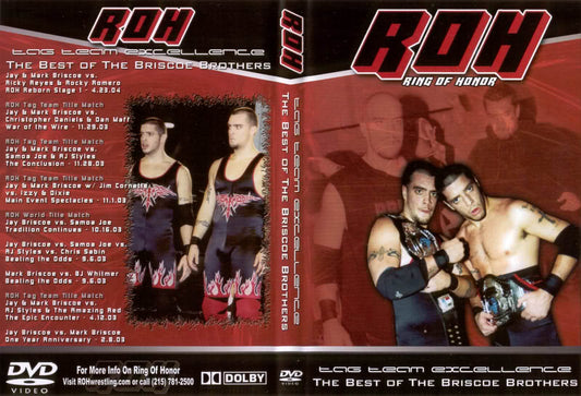 tag team excellence the best of the briscoe brothers DVDs & Videos Pwcatalog
