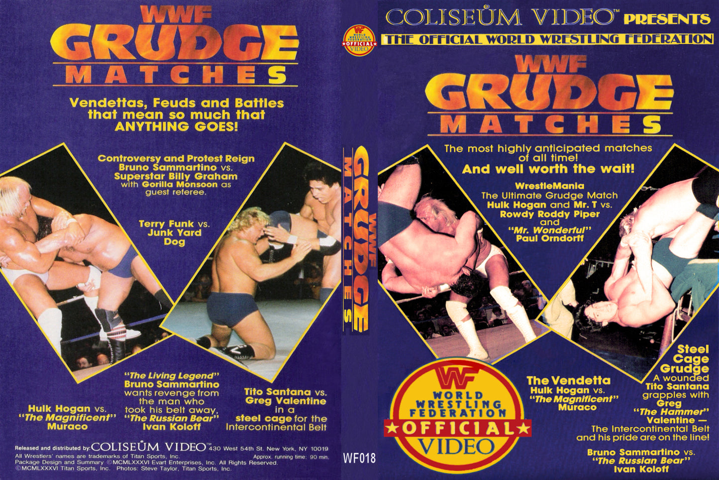 wwf grudge matches