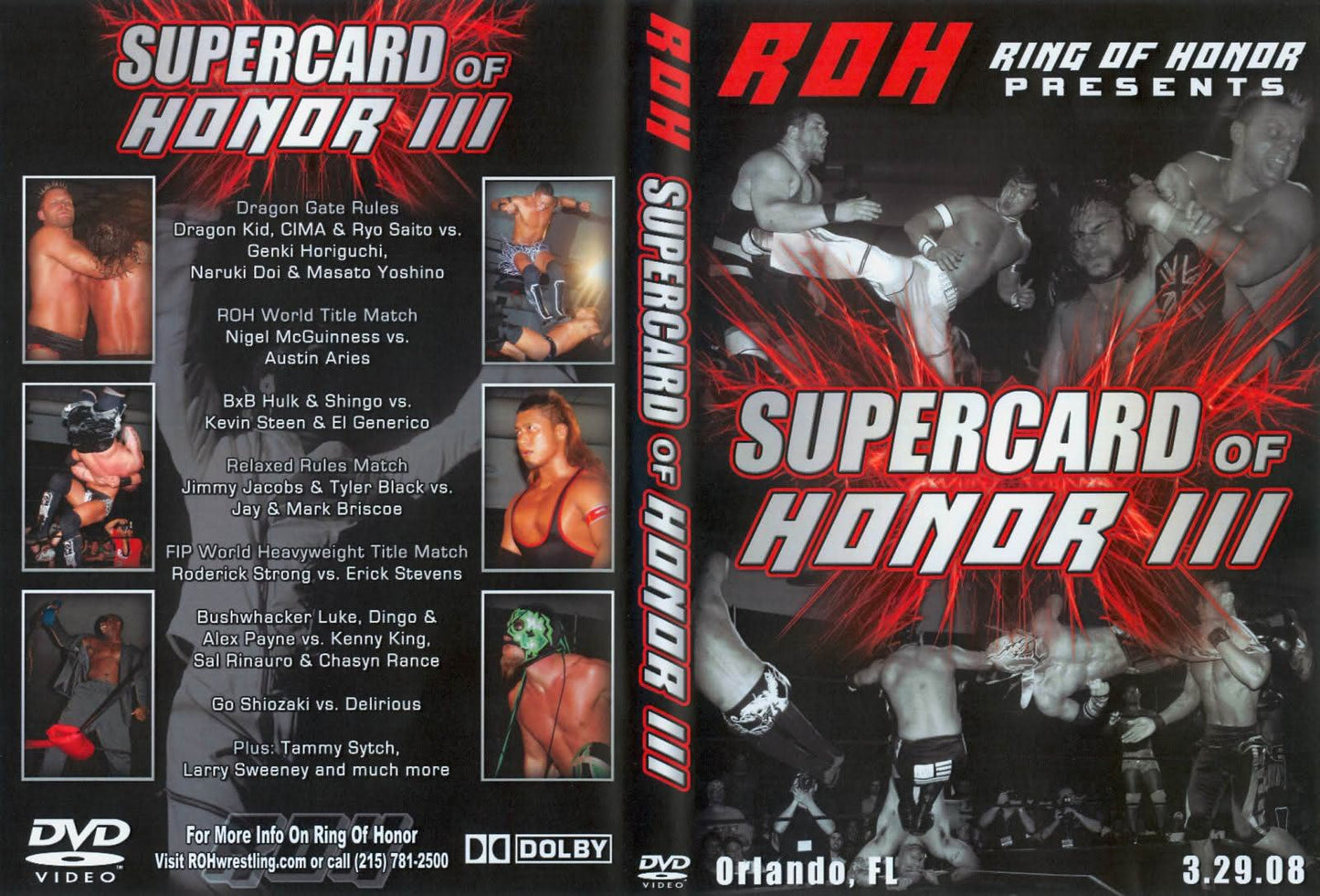 supercard of honor iii DVDs & Videos Pwcatalog