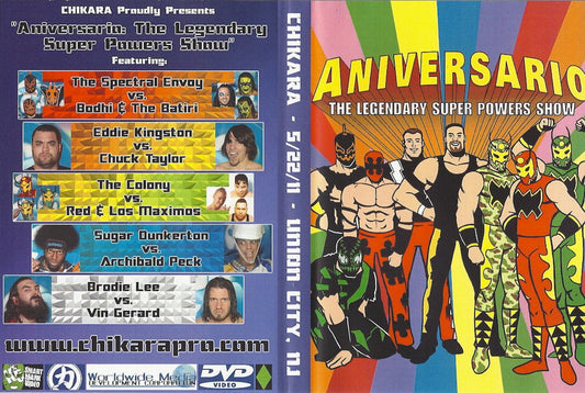 aniversario the legendary super powers show