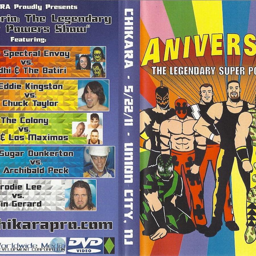 aniversario the legendary super powers show DVDs & Videos Pwcatalog