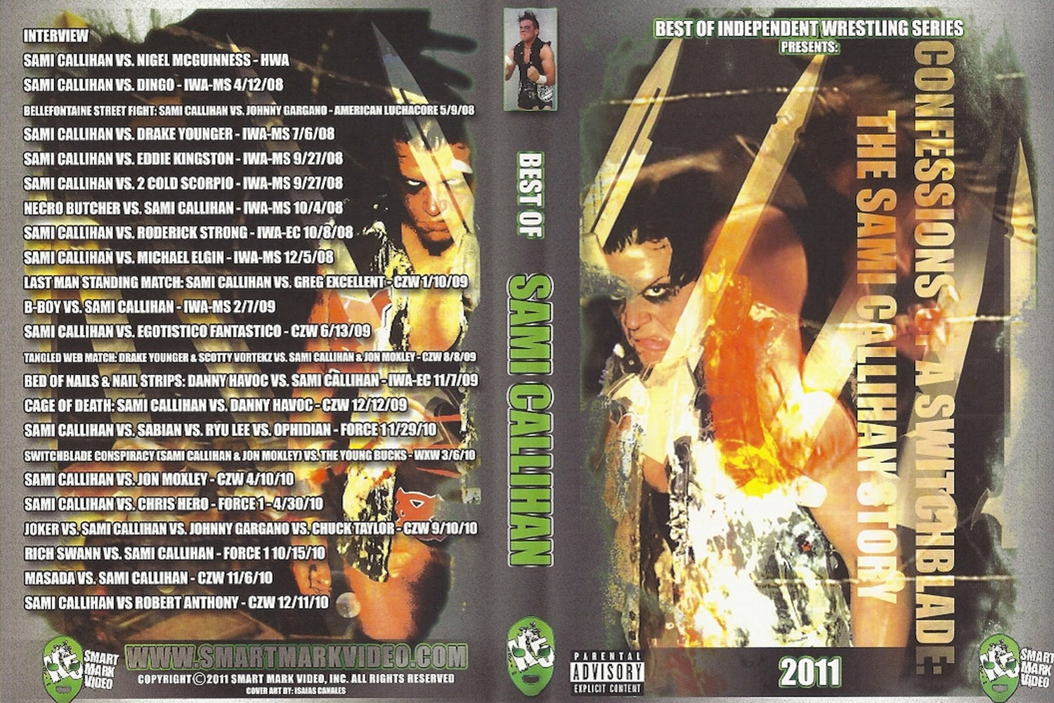 best of sami callihan DVDs & Videos Pwcatalog