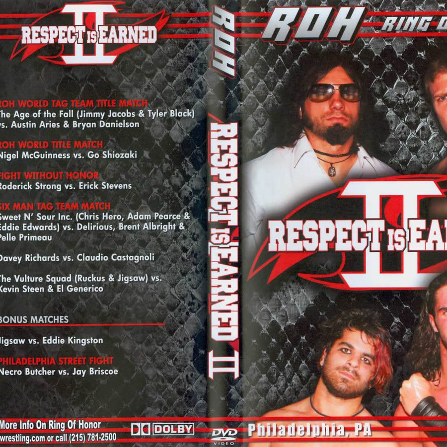respect is earned ii DVDs & Videos Pwcatalog