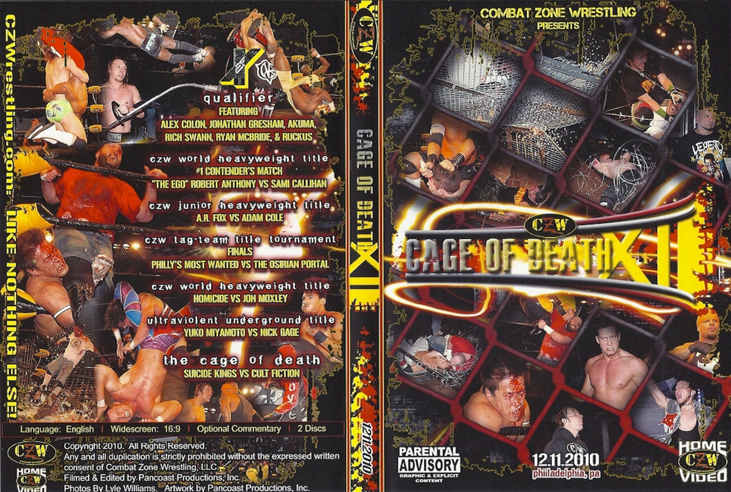 cage of death 12 DVDs & Videos Pwcatalog