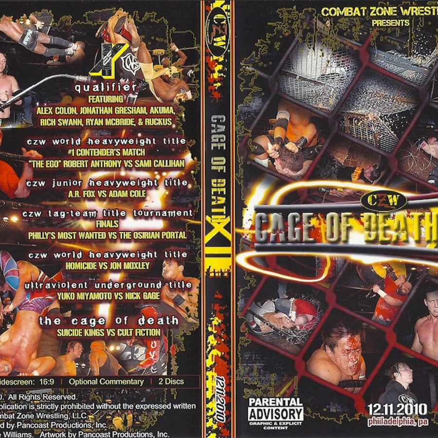 cage of death 12 DVDs & Videos Pwcatalog