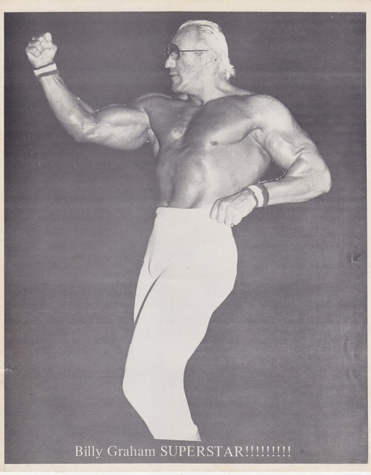 1970's AWA Superstar Billy Graham Promo Photo