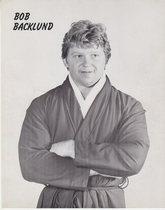 1970s WWWF Bob Backlund Promo Photo