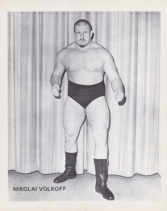 1970s NWA Nicolai Volkoff Promo Photo