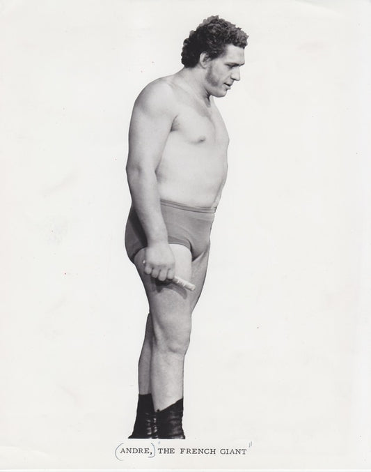 1972 Andre The French Giant Vintage Promo Photo