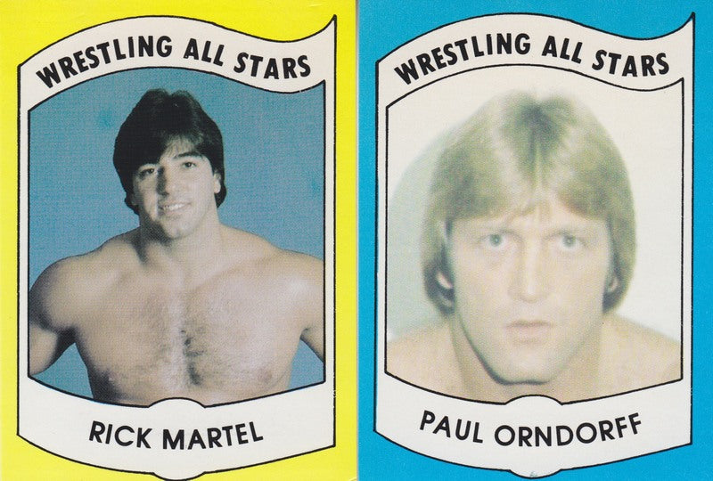 1982 Pro Wrestling Ent. Wrestling All Stars Series B (36) Nm approx 2017 value:$6000