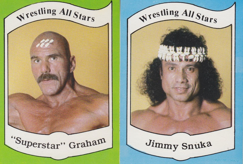 1983 Pro Wrestling Ent. Wrestling All Stars Series A (36) Nm approx 2017 value:$2000