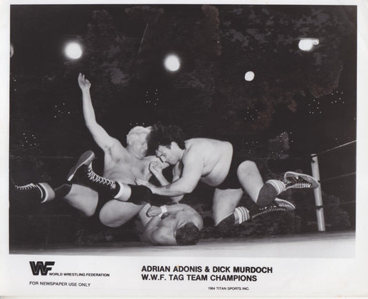 WWF-Promo-Photos1984-WWF-TAG-TEAM-CHAMPIONS-Adrian-Adonis-Dick-Murdoch-RARE-
