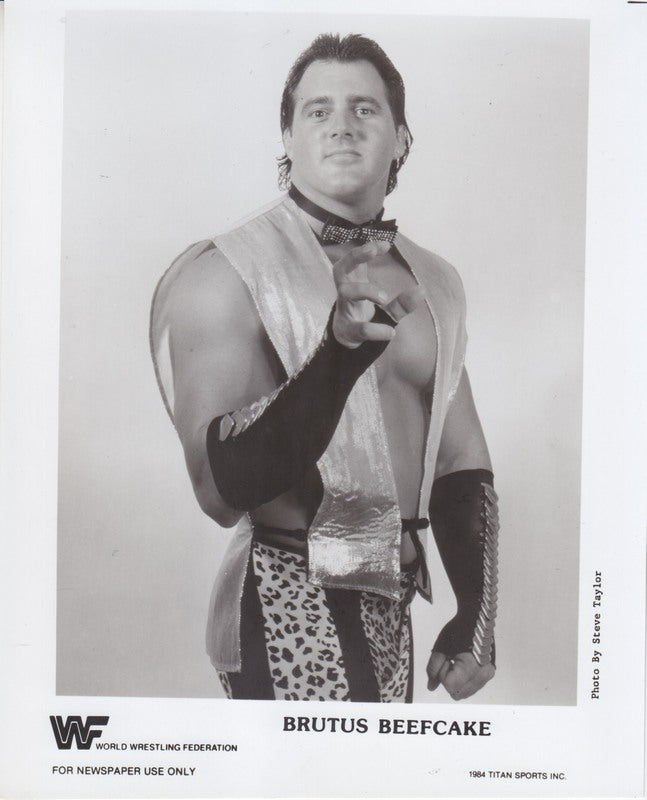 1984 Brutus Beefcake (debut promo) PWcatalog