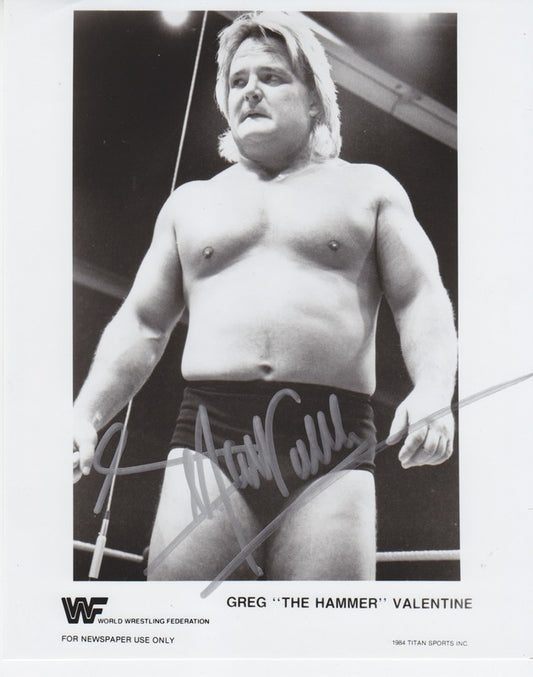 1984 Greg Valentine (Signed)
