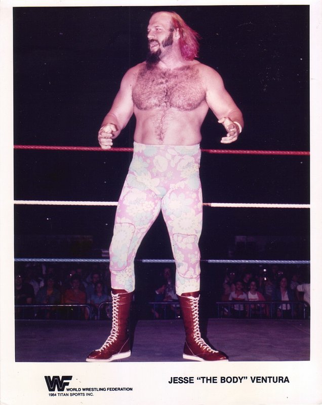 1984 Jesse"The Body" Ventura (RARE) color PWcatalog
