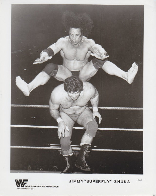 1984 Jimmy "Superfly" Snuka #204 PWcatalog