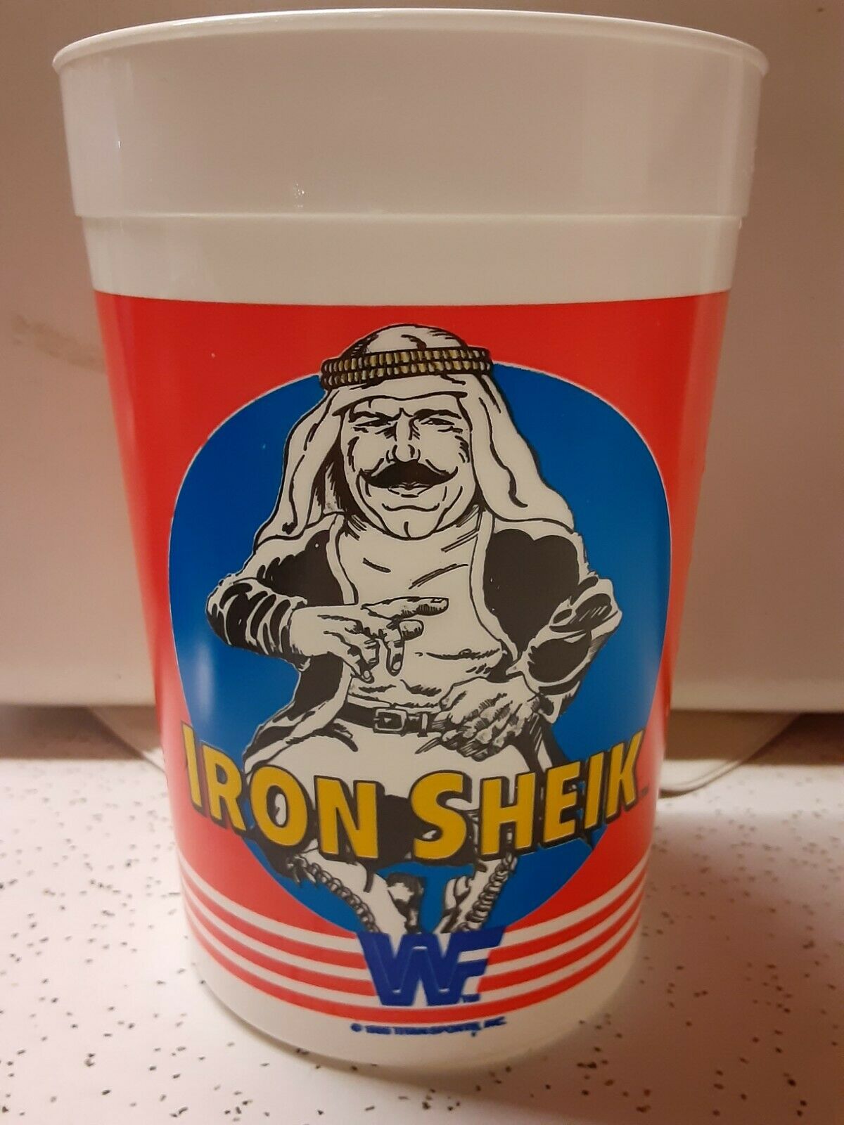 Iron Sheik 1985 7 ELEVEN BIG GULP