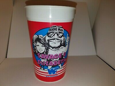 Randy Savage and Miss Elizabeth 1985 7 ELEVEN BIG GULP PWcatalog