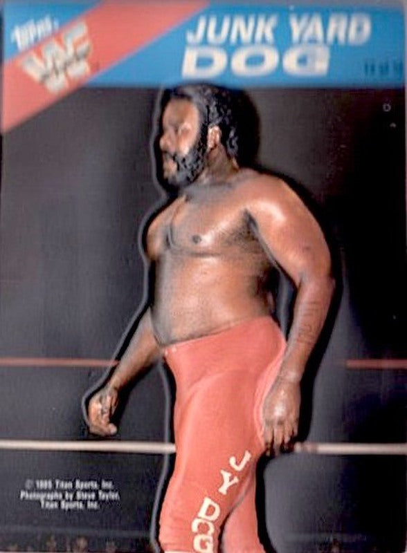 1985 Topps (Test) WWF 3-D Pro Wrestling Stars #12 Junk Yard Dog PW Catalog