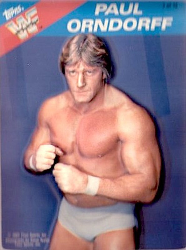 1985 Topps (Test) WWF 3-D Pro Wrestling Stars #7 Paul Orndorff