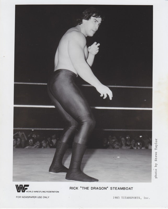 1985 Rick "The Dragon" Steamboat(debut promo) PWcatalog