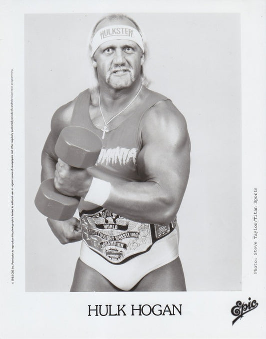 WWF-Promo-Photos1985-WWF-CHAMPION-Hulk-Hogan-Epic-Records-