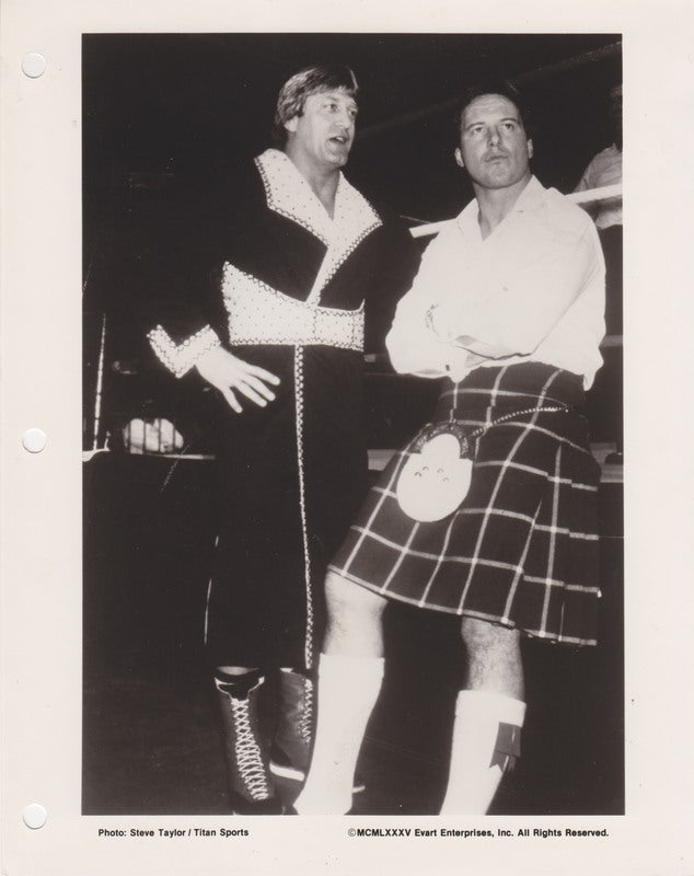1985 Roddy Piper Paul Orndorff Evart Enterprises (Coliseum Video) PWcatalog